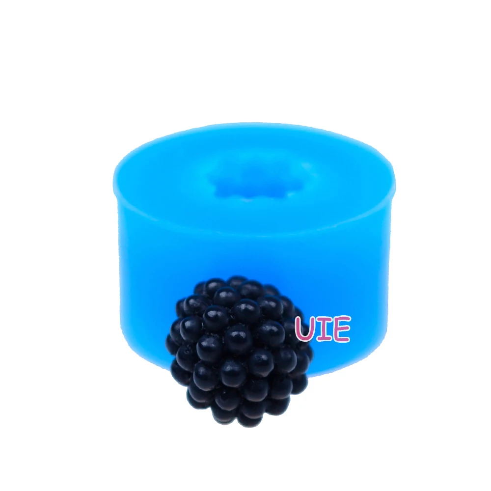 SYL038U 13 3 мм 3D фрукты черники силиконовые формочки для фруктов Пресс Формы кексов