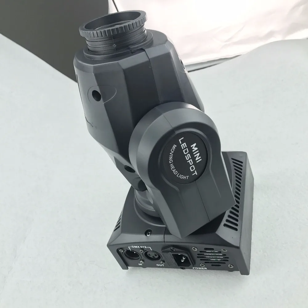 30 Вт RGBW DMX512 мини движущаяся головка гобо светильник; AC90-260V вход