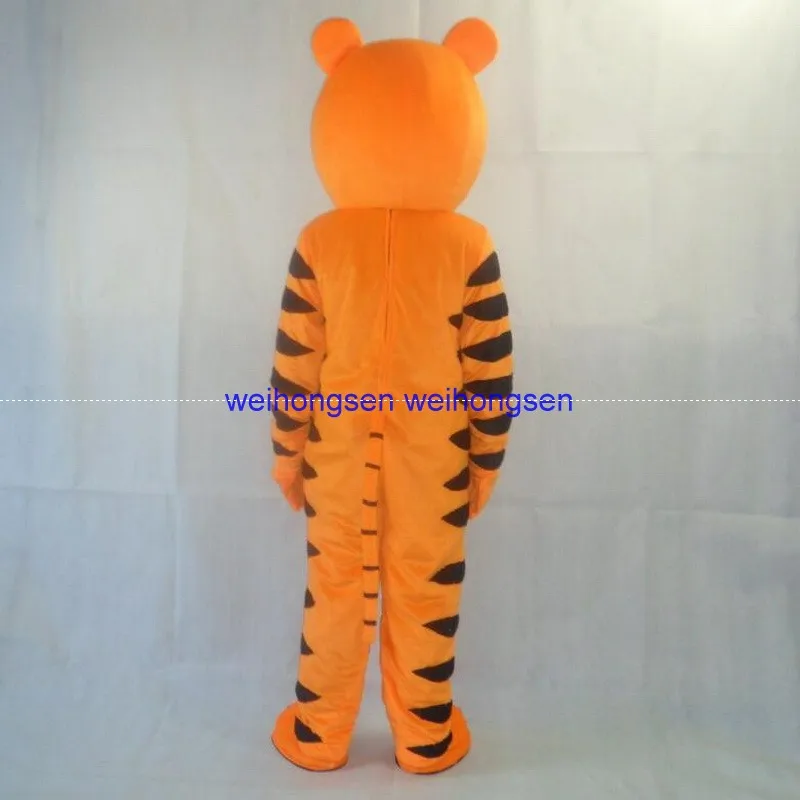 Напрямую с фабрики EVA материал шлем прыгать Тигр талисман костюмы мультфильм