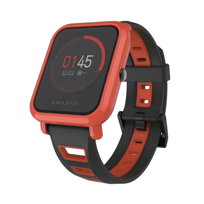 Ремешок Mijobs для Xiaomi Huami Amazfit Bip BIT мягкий силиконовый ремешок на запястье 22 мм