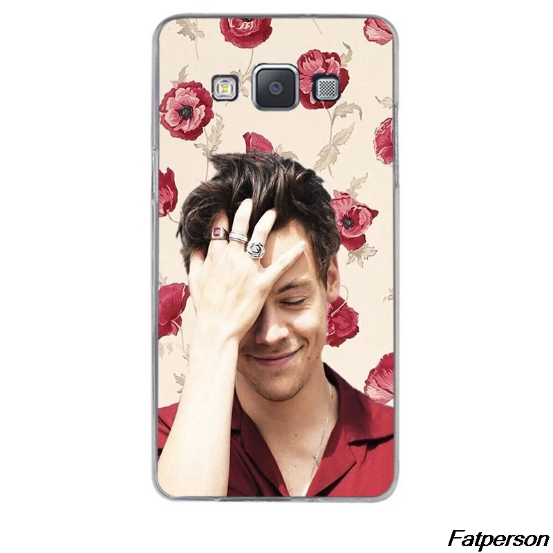 Harry Styles чехол для телефона samsung Galaxy s3 s4 s5 s6 s7 s8 s8plus жесткий прозрачный пластиковый