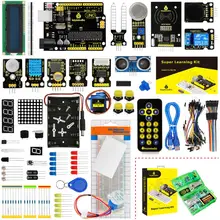 Keyestudio супер стартовый набор/Обучающий набор(UNO R3) для Arduino UNO R3 проектов с подарочной коробкой+ 32 проекта+ Руководство пользователя+ PDF(онлайн
