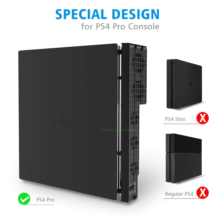 Консоль PS4 Pro кулер USB вентилятор быстрого охлаждения контроллер температуры для