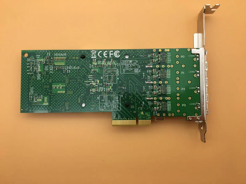 Чипсет I350AM4 стандартный адаптер для сервера Gigabit Fiber Ethernet с четырьмя портами плата