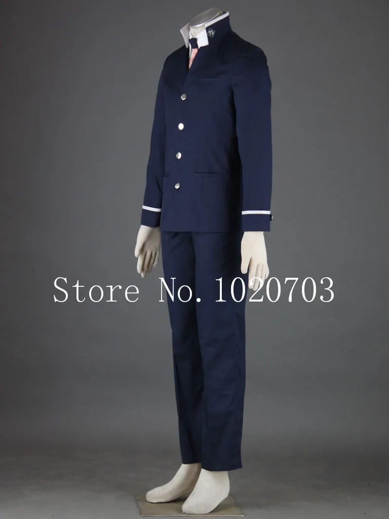Angelbeats Track Zero Angel Beats! Школьная форма ANGEL BEATS SSS Ayato Naoi карнавальный костюм|costume
