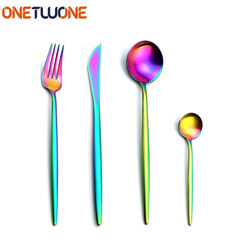 Набор столовых приборов Onetwone из нержавеющей стали столовые приборы набор 4