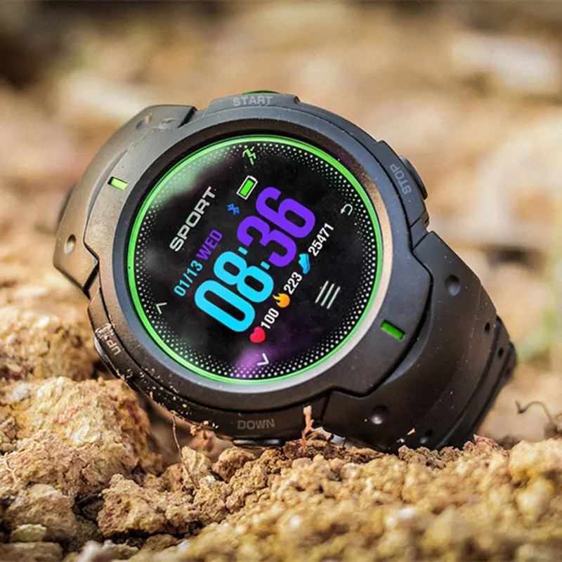 Bluetooth Smart мониторинга сердечного ритма часы Multi-спортивный режим Альпинизм