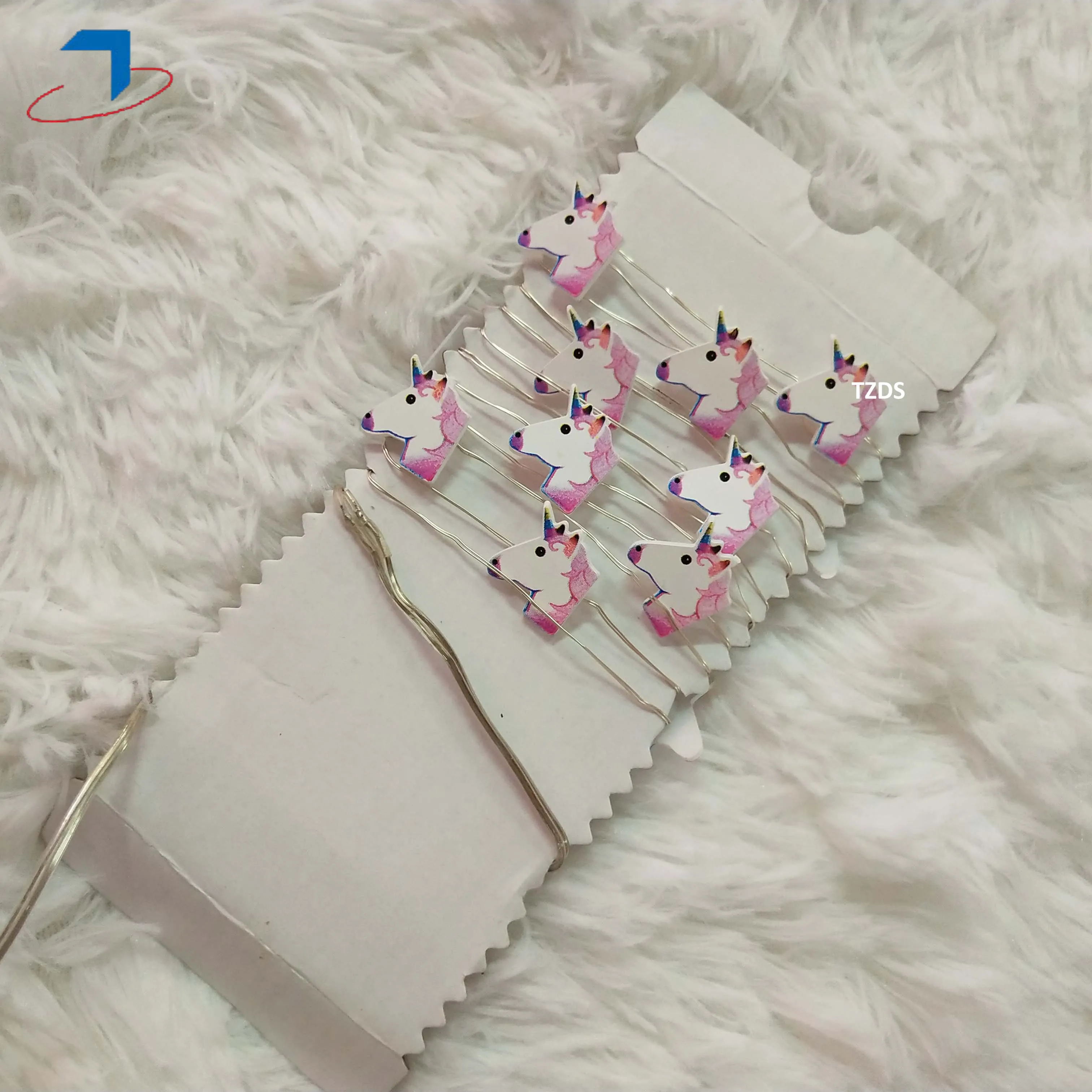 Гирлянда с изображением единорога праздничная Рождественская вечеринка