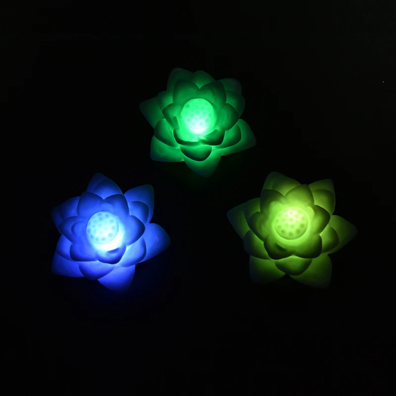 

7 Colors Changing Flower Lotus LED Night Light Romantic Love Mood Decoration Lamp