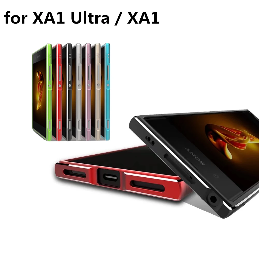 Роскошный роскошный Ультратонкий защитный алюминиевый бампер для Sony XA1 G3116 чехол