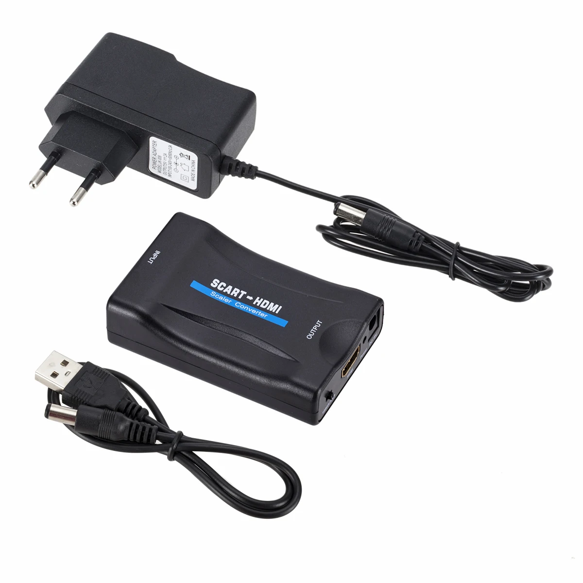 1080P SCART в HDMI конвертер видео аудио высококлассные сигнальные адаптеры конвертеры