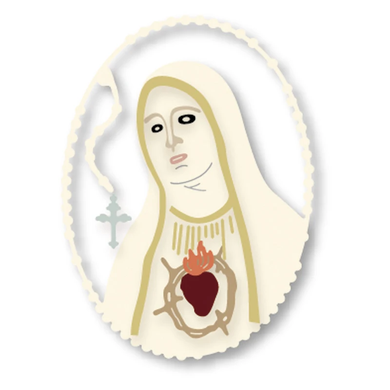 Металлические режущие штампы Hemere Prayer madonna Religion сделай сам Скрапбукинг для