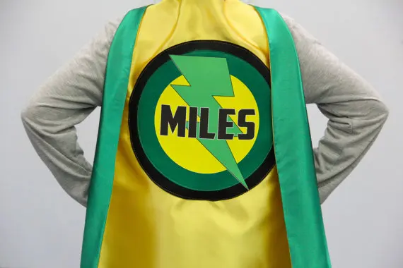 FULL NAME - Custom Boy birthday present - Personalized Superhero Cape - Any name - Lots of colors - Superhero party