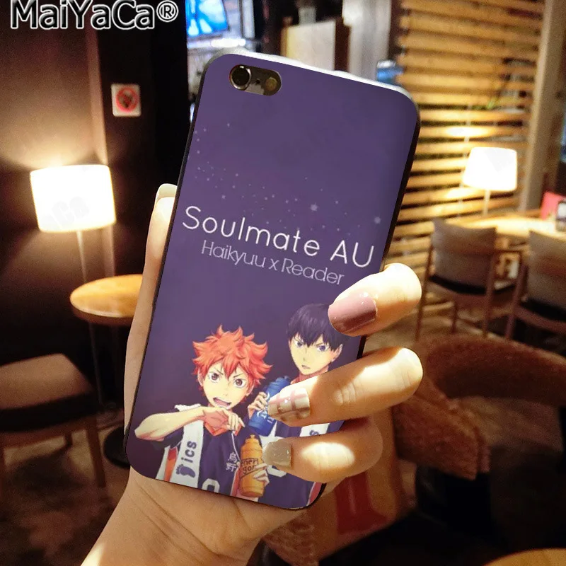 MaiYaCa коллекция Haikyuu Soulmate Новое поступление Модный чехол для телефона Apple iphone 11 pro 8 7