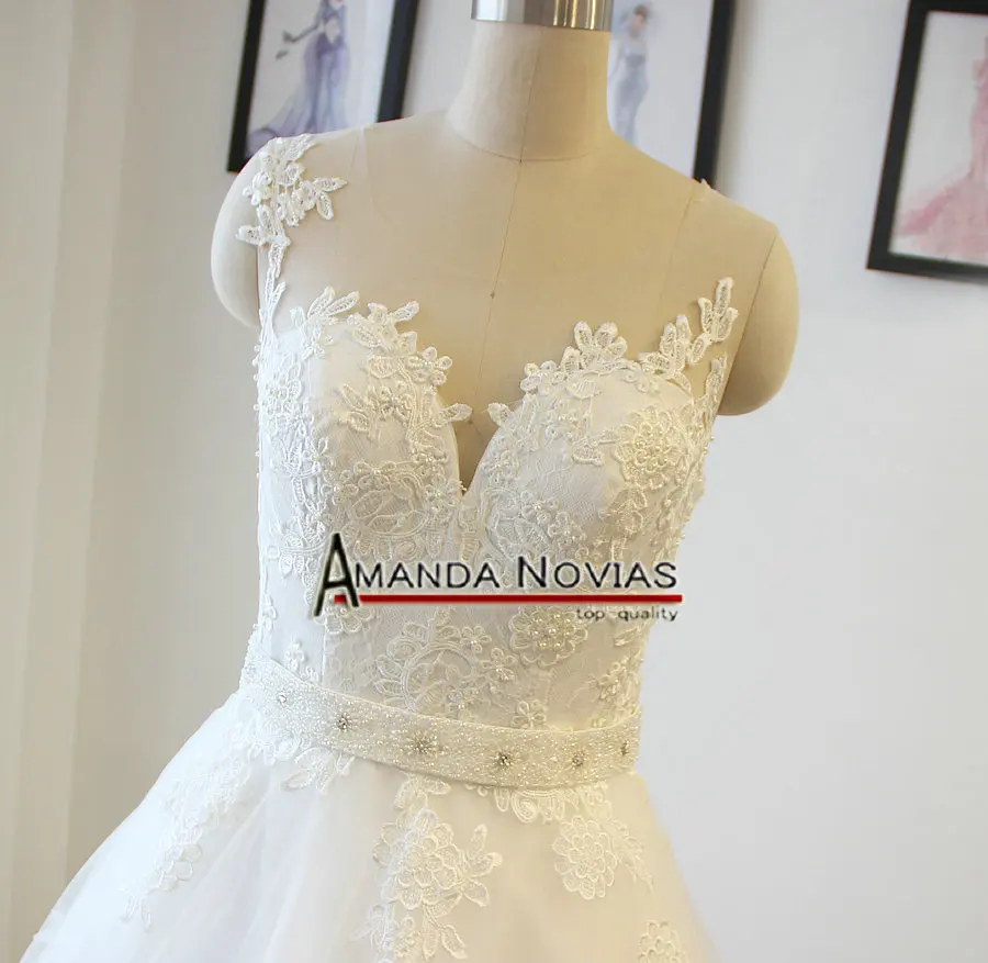 2019 Новый Дизайн кружевное свадебное платье прозрачное сексуальное с низкой