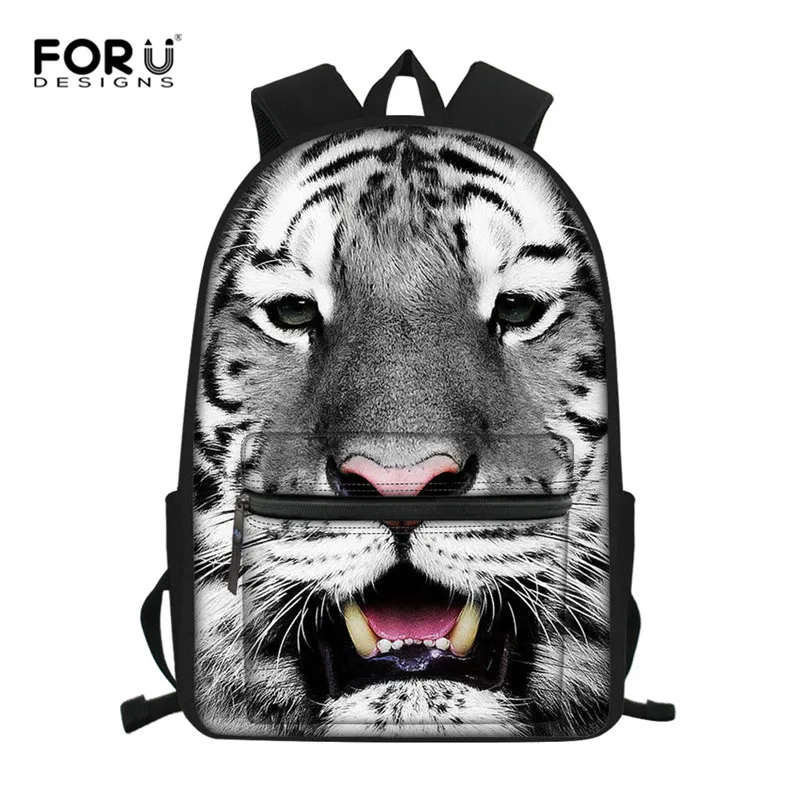 L1263Z58 FORUDESIGNS/детские школьные ранцы для мальчиков ортопедические детские школьные рюкзаки для мальчиков с изображением тигра, сумка-ранец, рюкзак Mochila - Цвет: L1263Z58