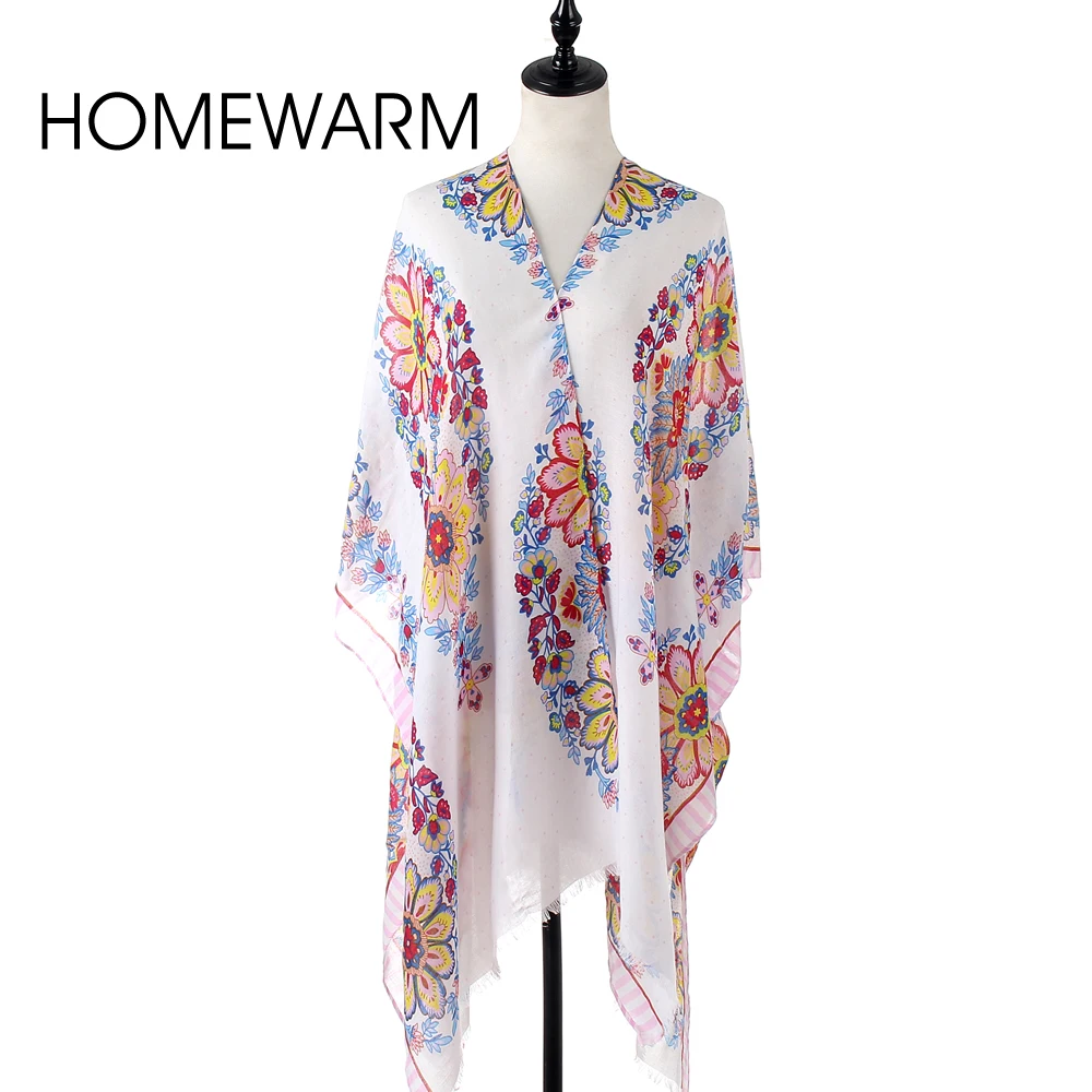 Новый женский летний солнцезащитный платок-накидка шелковая шаль модный длинный