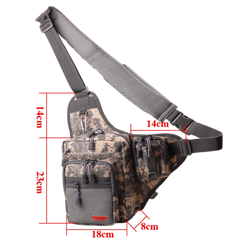NOEBY 23*18*8 см Рыболовная Сумка Bolsa De Pesca многофункциональная сумка для инструментов