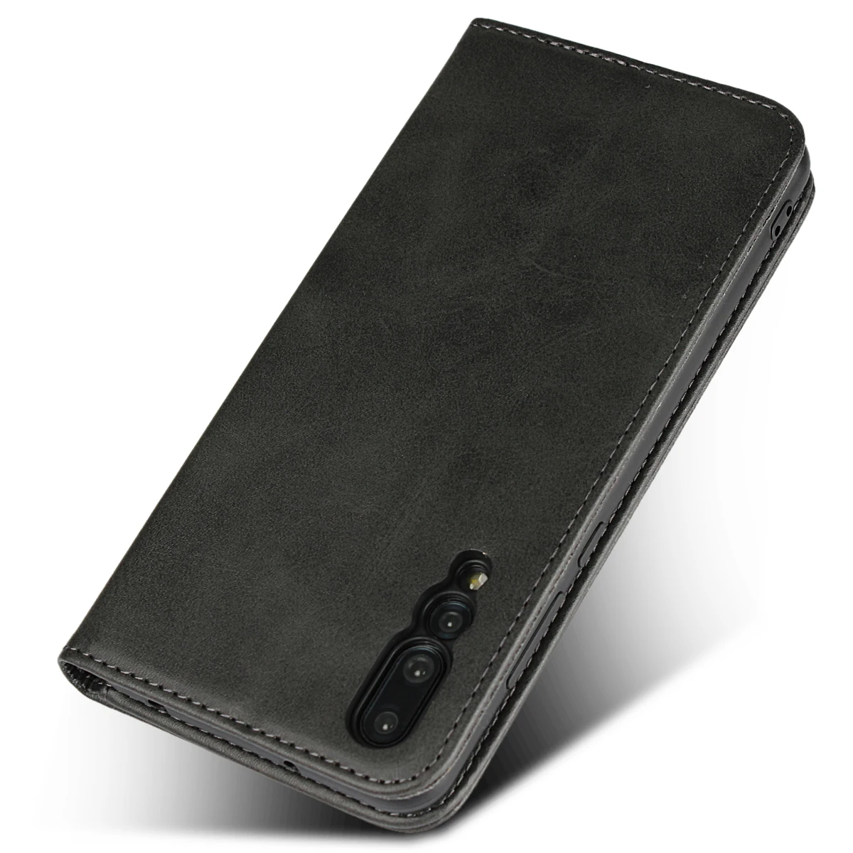 Leather case for Huawei P20 Lite Flip card holder Holster Pro Magnetic adsorption Cover Case | Мобильные телефоны и