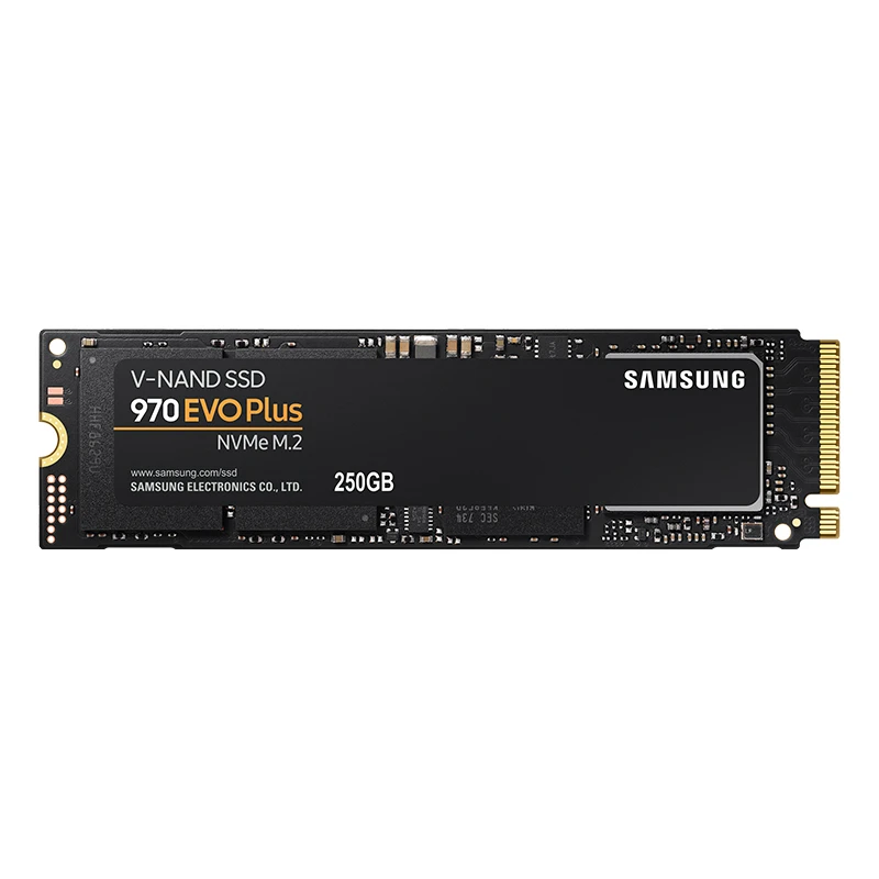 Samsung SSD 970 EVO Plus 250 ГБ 500 1 ТБ NVMe M.2 2280 Внутренний твердотельный накопитель на жестком
