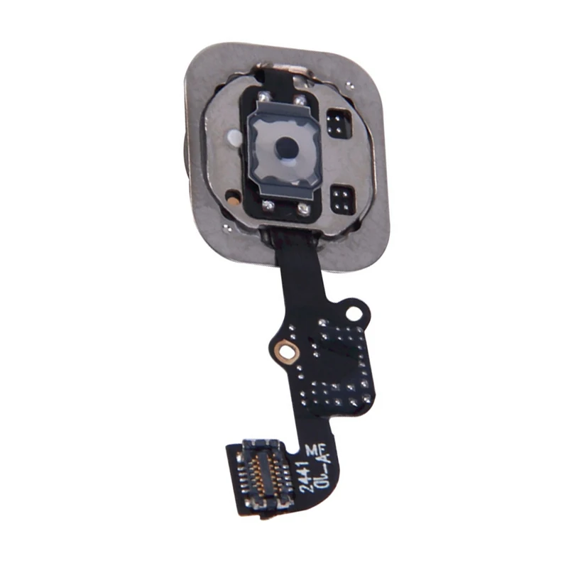 Home Button Key Flex Cable Ribbin For iPhone 6 4.7'' Black Sliver Gold 2PC/Lot | Мобильные телефоны и аксессуары