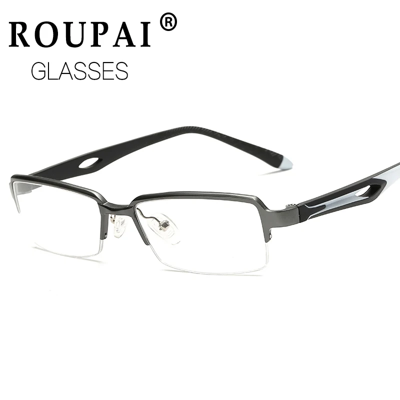 Алюминиевый сплав TR90 очки для близорукости оптические мужские классические
