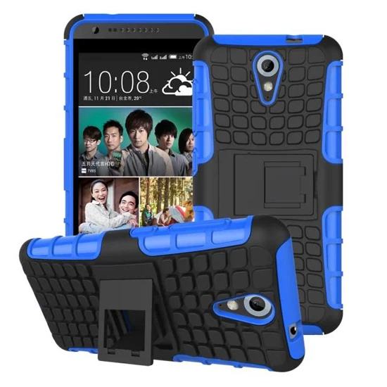 Heavy Duty Броня ударостойкой Hybird Жесткий Прочный Резиновый Чехол Для HTC desire 620 (8