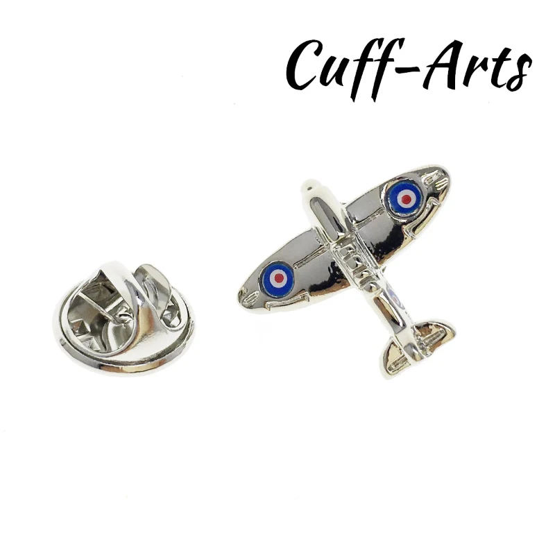 Lapel Pin For Men Letter Airplane Brooches Pins Women Souvenir Gifts 17 Gold Sliver Colors Badges By Cuffarts PT0020 | Украшения и