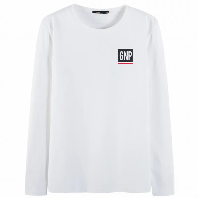 SEMIR футболка для мужчин О-образным вырезом Молодежные рубашки Простой Письмо