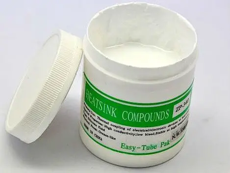 Термальная смазка CPU/graphics для термопасты бутилированная белая 100 г|thermal paste|cpu thermal