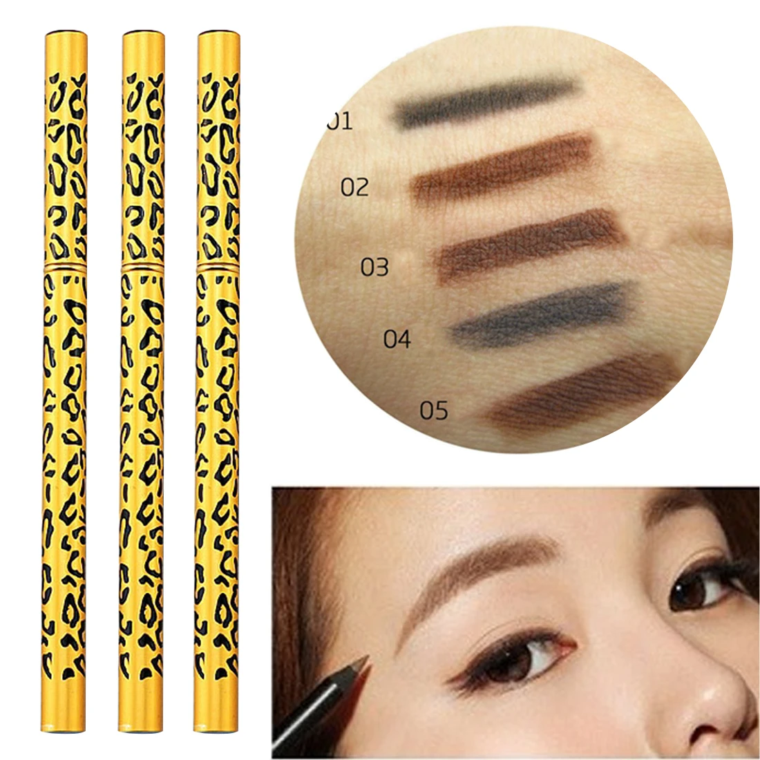 Карандаш-подводка для глаз новичков стойкая и Водостойкая Подводка устойчивая к