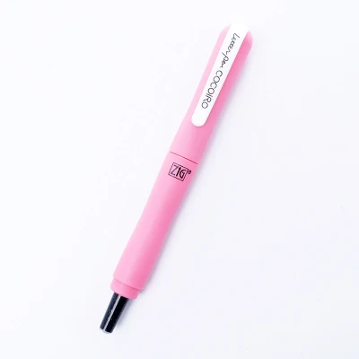 ROSE PINK Kuretake COCOIRO ручка с буквенным принтом креативная каллиграфическая ручка мультяшная Scriptliner Кисть ручка Милая - Цвет: ROSE PINK