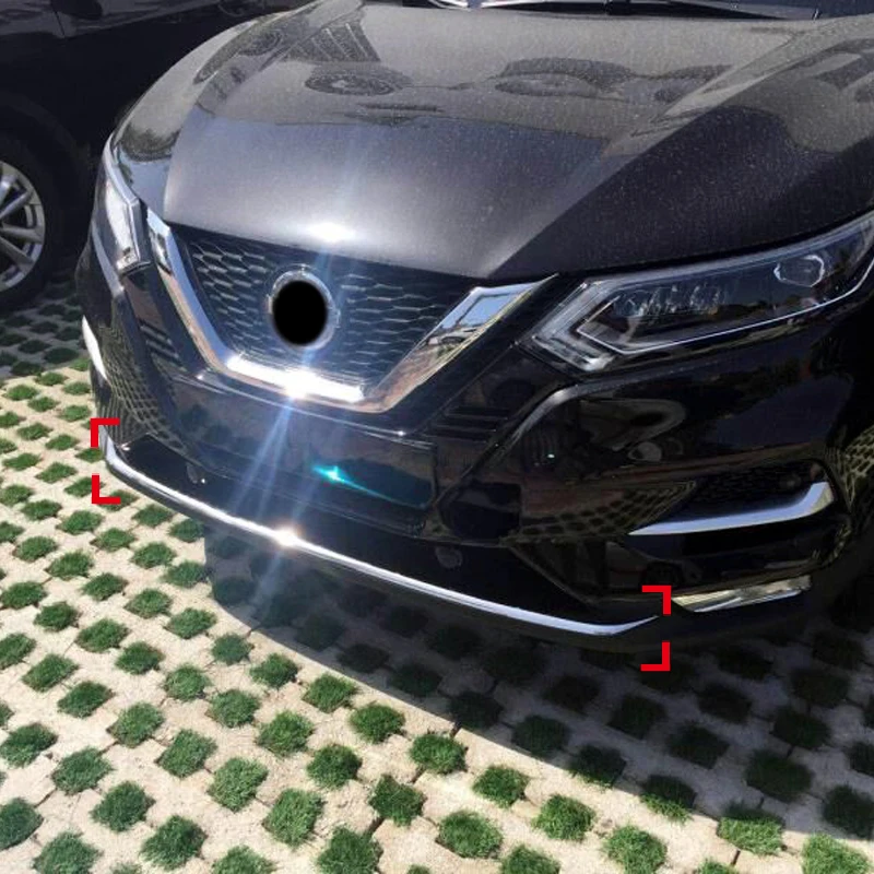 Аксессуары для стайлинга автомобиля Nissan Qashqai J11 2018 2019 2020 бампер из нержавеющей