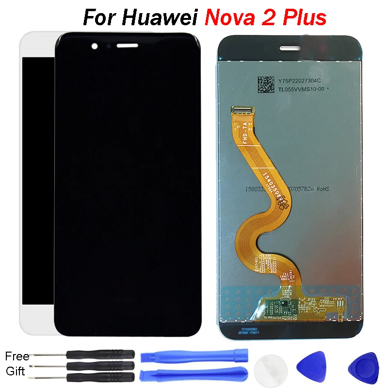 Оригинальный Nova 2 Plus ЖК дисплей для Huawei touch L21 L01 сенсорный экран дигитайзер сборка