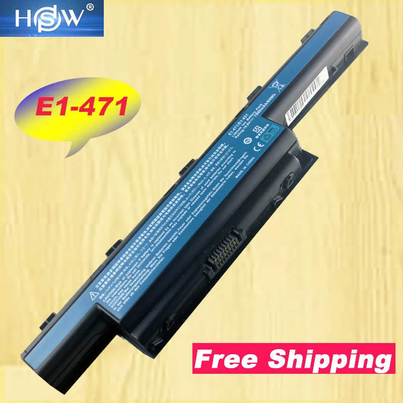 Аккумулятор HSW для ноутбука Acer 7800 мАч Aspire V3 471G 551G 571G 771G E1 421 431 471 531 571 серия 9