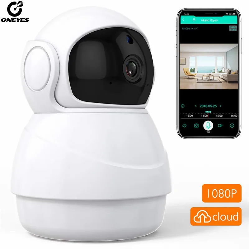 1080P HD Беспроводная IP-камера умная Wi-Fi камера Домашняя безопасность