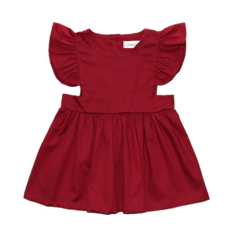 Брендовое летнее платье для маленьких девочек милое принцессы выступлений на