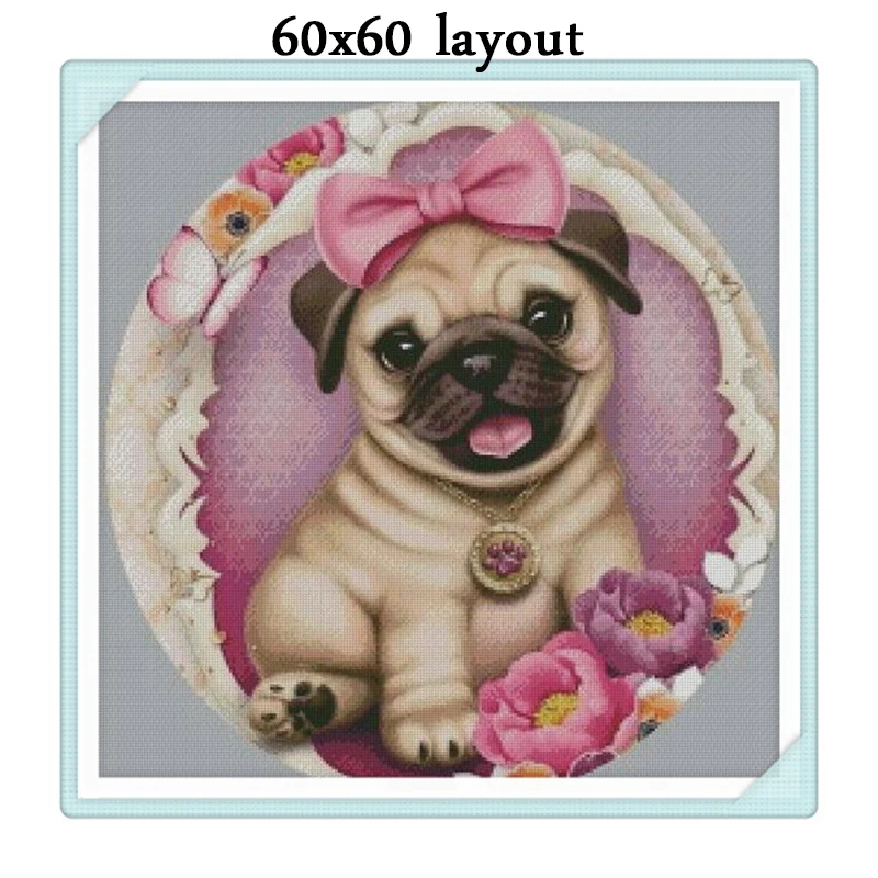 Zhui star 5d diy Diamond embroidery dog family diamond painting Cross Stitch full square drill Rhinestone mosaic gx | Дом и сад