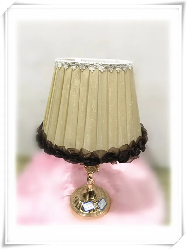 Ламповый навес для стола абстрактный простой однотонный кружевной текстильный