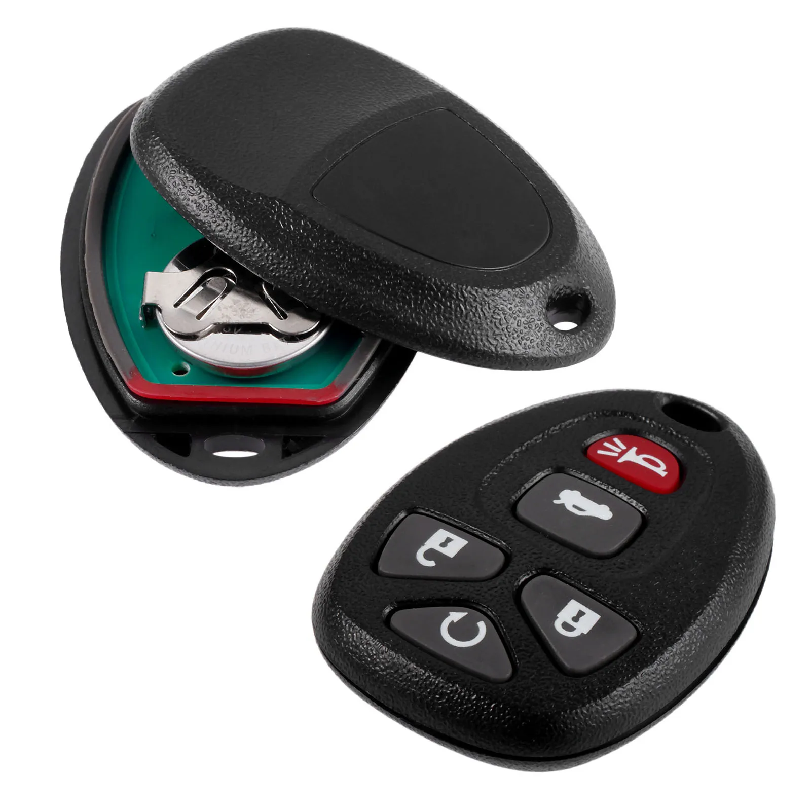 Yetaha 2 шт. Автомобильный Дистанционный ключ для Pontiac G5 G6 Grand Prix Buick Saturn Chevrolet 5 кнопок