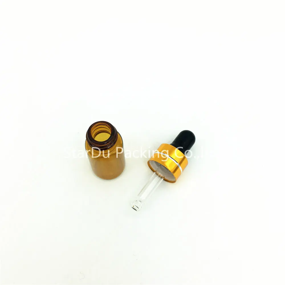 

Free Shipping 300pcs 3ML Small Amber Glass Dropper Bottle 3cc Mini Glass Vial With Pipette Dropper, High Quality Glass Bottle