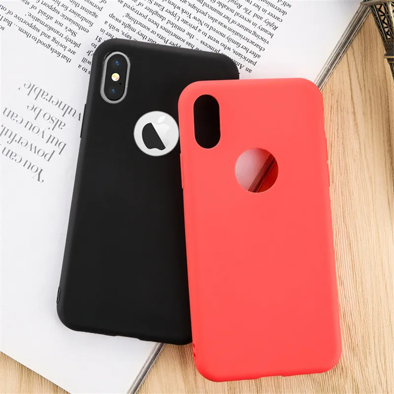 Оригинальный Мягкий силиконовый чехол для iPhone 6 S 7 8 Plus 5 5S X 10 6splus 7plus милый