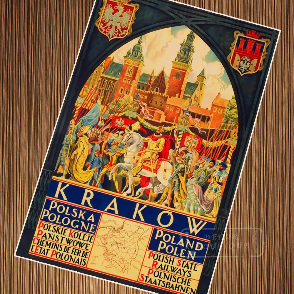 The Legacy Of Polish Poland ретро ВИНТАЖНЫЙ ПЛАКАТ Картина на холсте сделай сам настенная