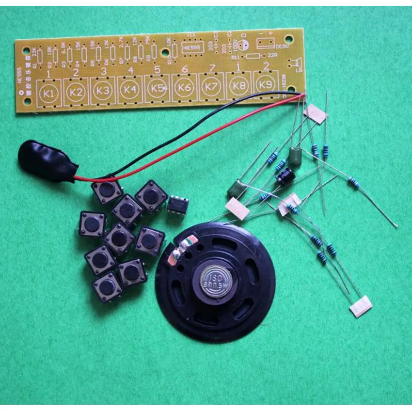 Cnikesin DIY NE555 интегральной схемы ключ клавиатура люкс Запчасти производство