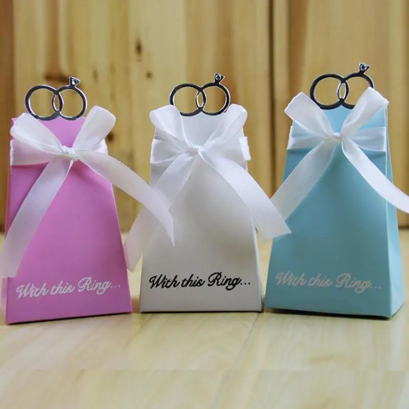 

100pcs Candy Box Chocolate Paper Wedding Gifts Favor Boxes For Guests Wedding Souvenir Sachet Bonbon Mariage Bonbonniere Caja