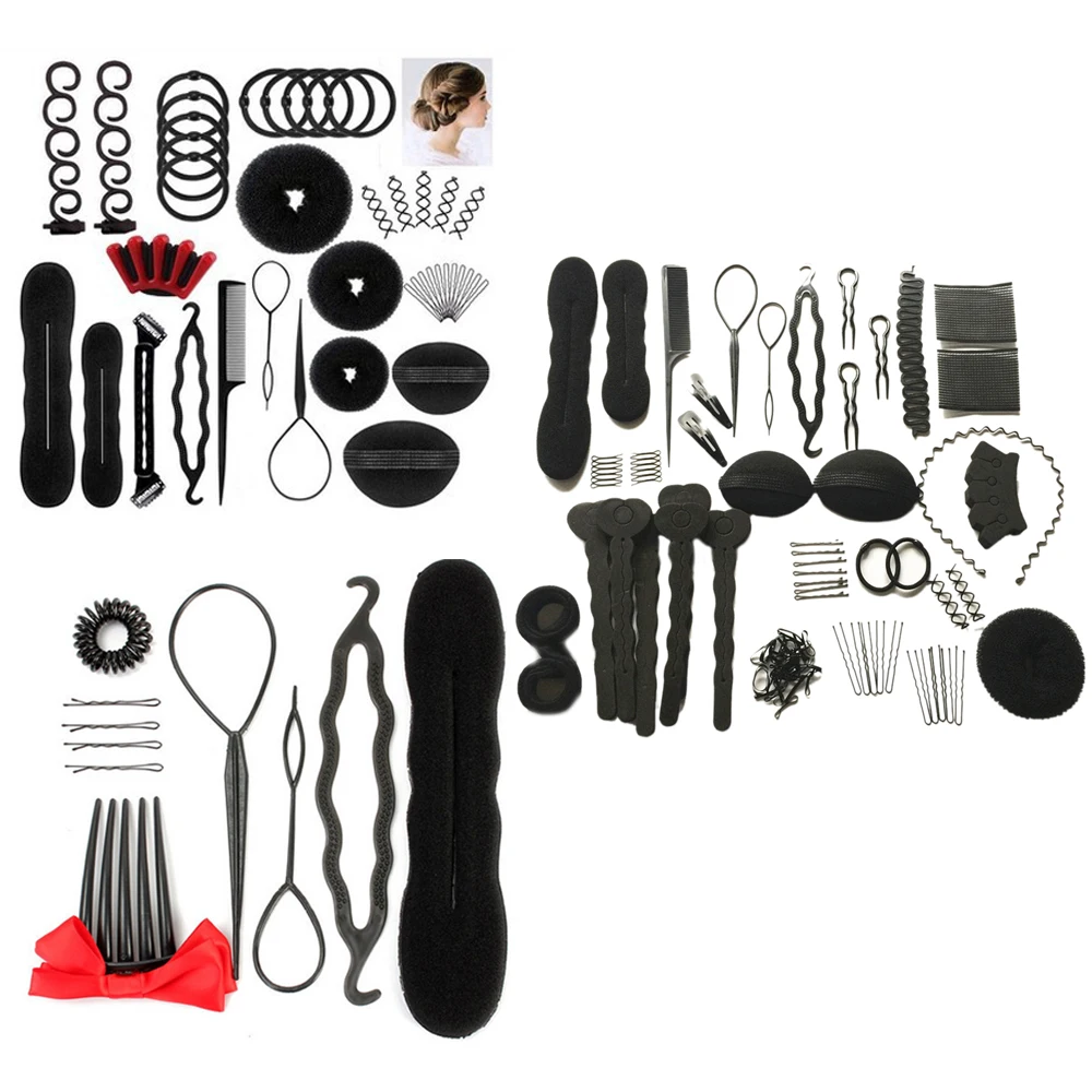 20 шт. простой свадебный набор для волос прическа искусственные плетеные волосы