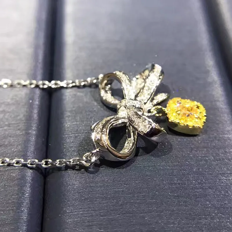 1 карат ct обручальное желтое кольцо с бриллиантом Moissanite подлинное 18K 750 Белое