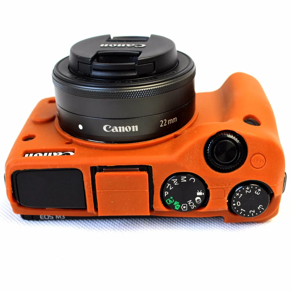 Мягкий силиконовый резиновый защитный корпус для камеры чехол Canon M3 EOS Сумка