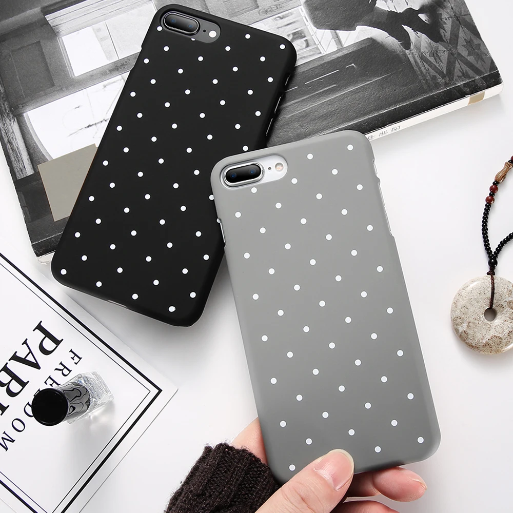 Чехол для iPhone 6 6S 7 8 плюс XS Max случае Роскошные пятно Жесткий ПК ультра тонкий