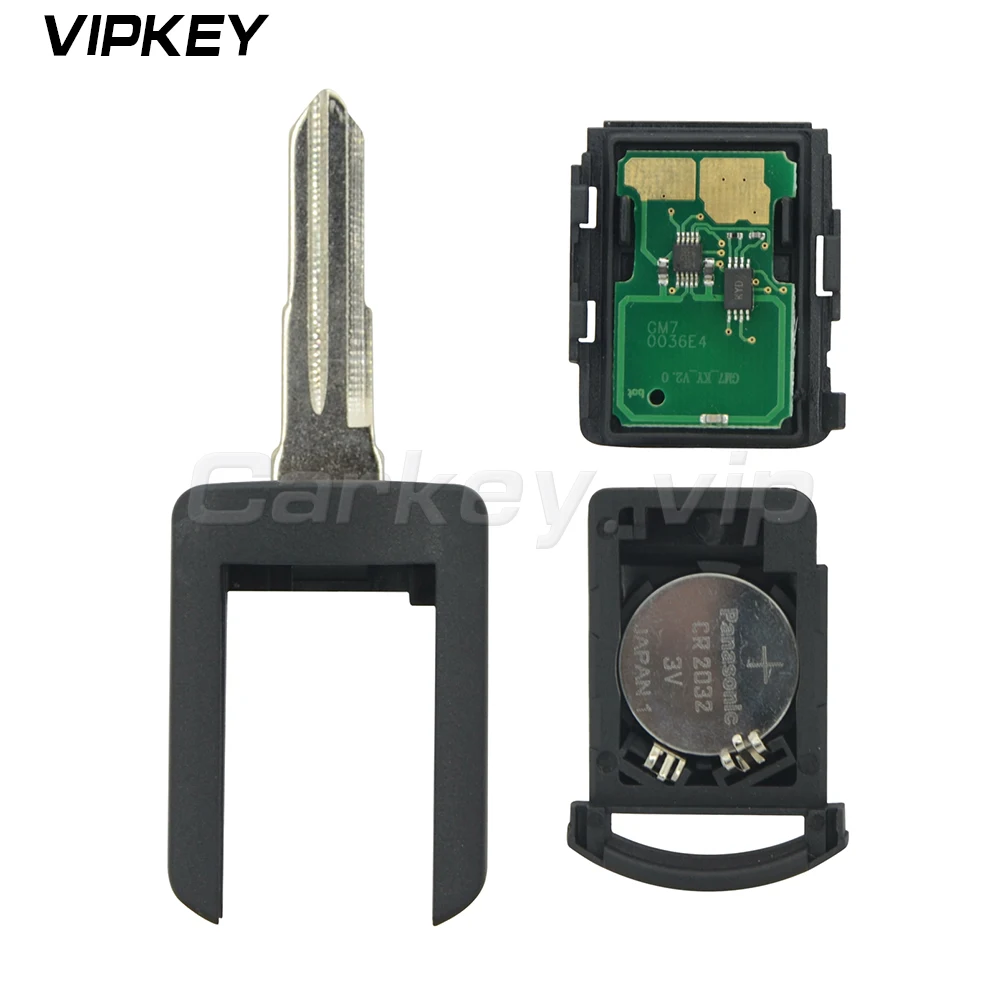 Remotekey 2 кнопки 434 МГц YM28 ключ с 40 чипом для Vauxhall Opel Corsa Agila Meriva комбинированный